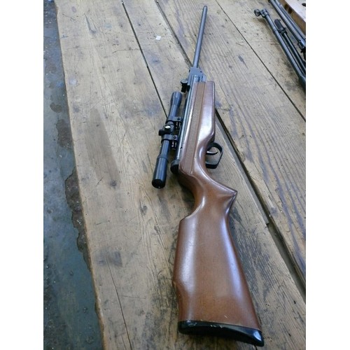 194 - El gamo Expo S ASI Sniper .22 Air Rifle SPANISH
Circa 1960s/1970s El Gamo ASI Sniper in .22. In good... 