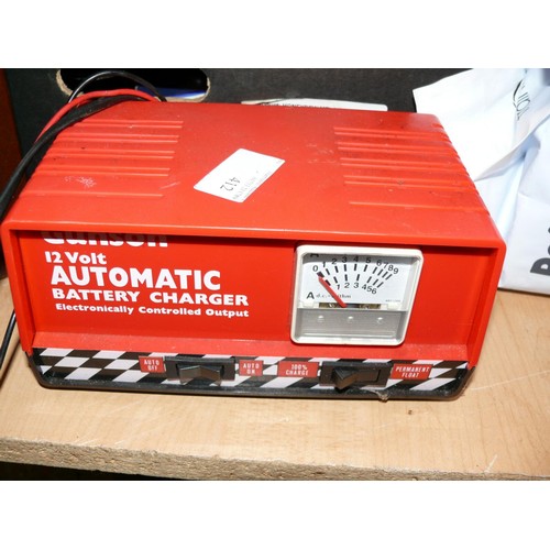 412 - GUNSON 12V AUTOMATIC BATTERY CHARGER