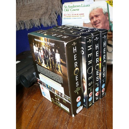 443 - HEROES DVD BOX SETS SERIES 1-4