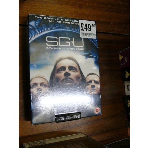 447 - STARGATE SG-1 SEASON 1 DVD BOX SET PLUS SEASONS 9 & 10 SEALED DVD BOXSETS AND STARGATE ATLANTIS SEAS... 