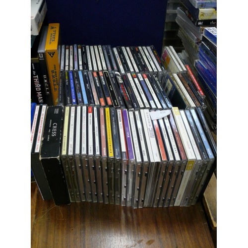 450 - COLLECTION OF CD'S TO INCLUDE SPINAL TAP, ERIC CLAPTON, BRYAN FERRY, STING, EURYTHICS, BRUCE SPRINGS... 