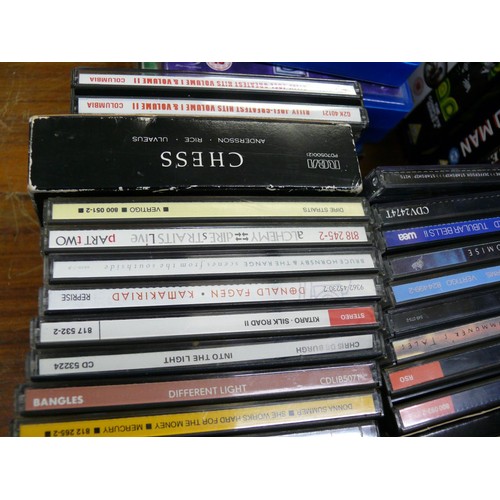 450 - COLLECTION OF CD'S TO INCLUDE SPINAL TAP, ERIC CLAPTON, BRYAN FERRY, STING, EURYTHICS, BRUCE SPRINGS... 