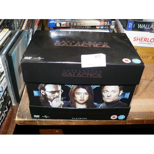 451 - BATTLESTAR GA;LACTICA THE COMPLETE SERIES DVD BOXSET