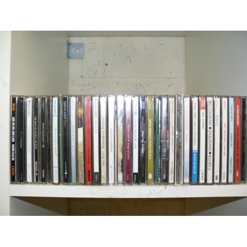 485 - 5 CUBES OF VARIOUS CD'S TO INCLUDE MICHAEL JACKSON, DAVID BOWIE, MADONNA, ELTON JOHN, U2, SQUEEZE, B... 