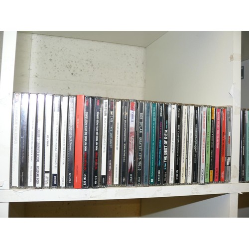 485 - 5 CUBES OF VARIOUS CD'S TO INCLUDE MICHAEL JACKSON, DAVID BOWIE, MADONNA, ELTON JOHN, U2, SQUEEZE, B... 