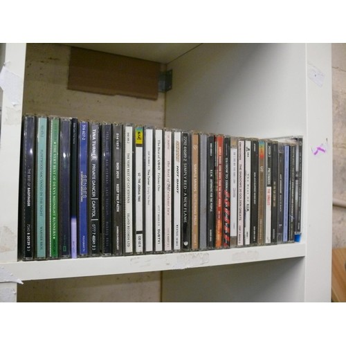 485 - 5 CUBES OF VARIOUS CD'S TO INCLUDE MICHAEL JACKSON, DAVID BOWIE, MADONNA, ELTON JOHN, U2, SQUEEZE, B... 