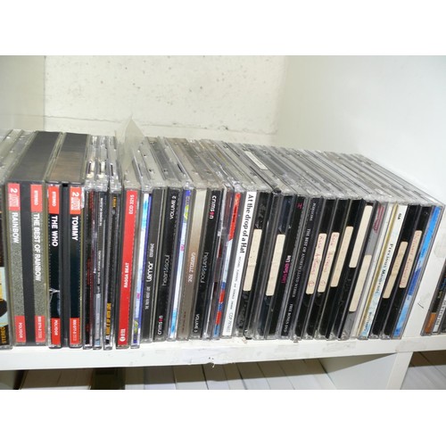 486 - 5 CUBES OF VARIOUS CD'S TO INCLUDE THE WHO, THE JAM, U2, SMALL FACES, T-REX, THE ROLLING STONES, BLA... 