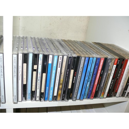 486 - 5 CUBES OF VARIOUS CD'S TO INCLUDE THE WHO, THE JAM, U2, SMALL FACES, T-REX, THE ROLLING STONES, BLA... 