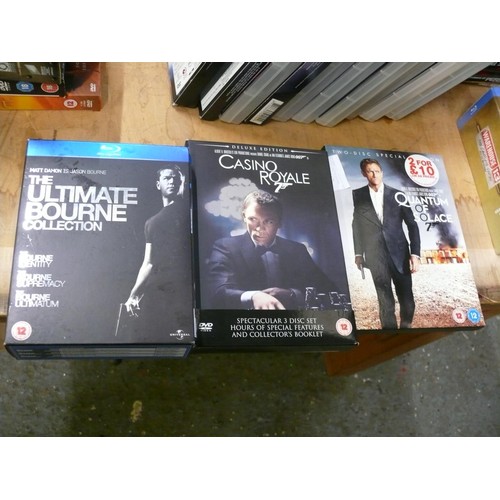 463 - DVD BOX SETS THE COLLECTION PLUS JAMES BOND CASINO ROYALE AND QUANTUM OF SOLACE