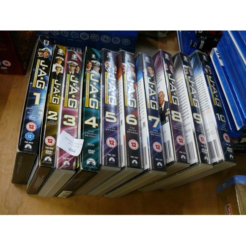 464 - J.A.G. DVD BOX SETS SEASONS 1-10