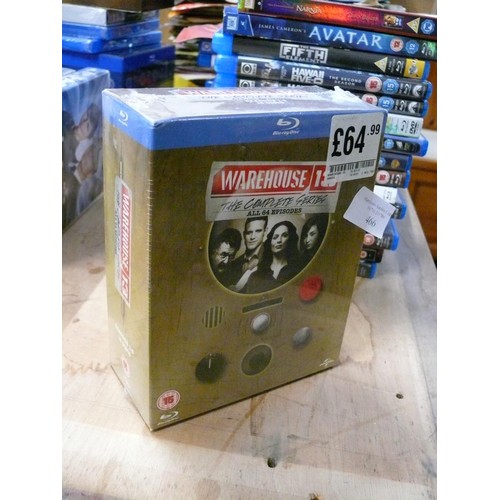 466 - WAREHOUSE 13 THE COMPLETE SERIES SEALED DVD BOX SET