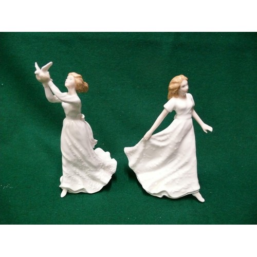 7 - TWO ROYAL DOULTON FIGURES FROM THE SENTIMENTS SERIES, 