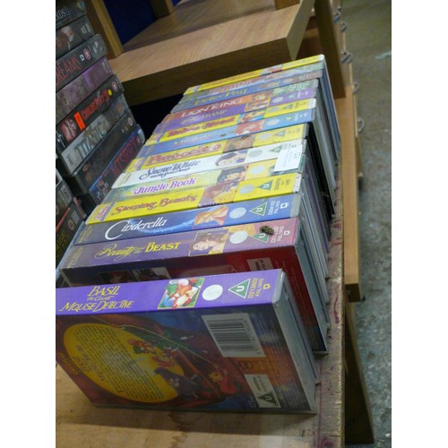 522 - COLLECTION OF DISNEY VHS VIDEOS