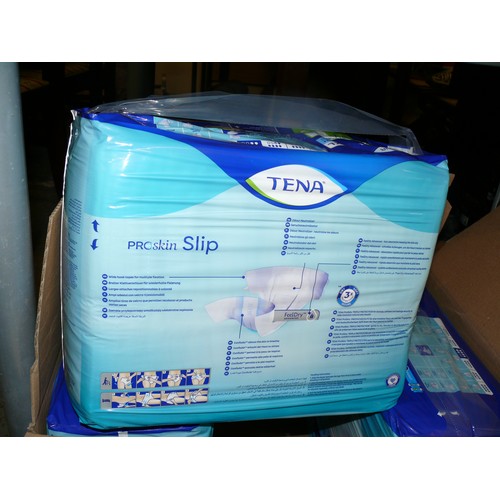 494 - 3 PACKS OF 30 XL LARGE TENA PADS