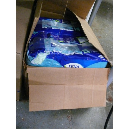 492 - 3 PACKS OF 30 XL LARGE TENA PADS