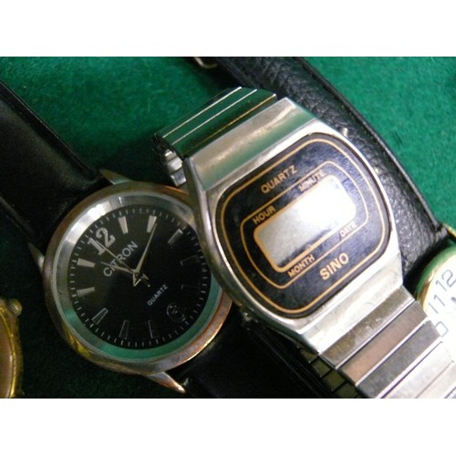 20 - COLLECTION OF MENS WATCHES