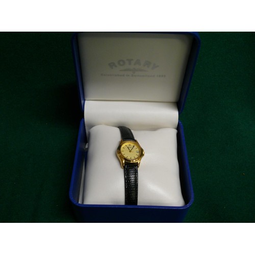 21 - ROTARY WATCH IN ITS ORIGINAL BOX