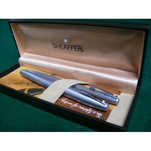 28 - A BOX OF SHAFFER PENS