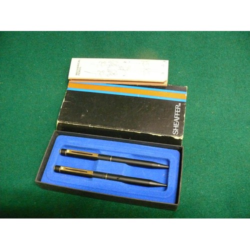 29 - A BOX OF SHAFFER PENS