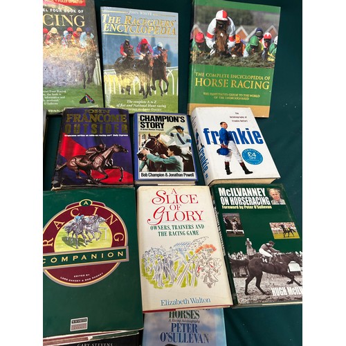 229 - Good collection of 20 books on a Horse Racing theme to include “Red Rum- Ivor Herbert’s Full & Extra... 