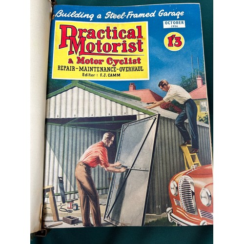 240 - 6 Volumes of Practical Householder from 1955 to 1962 - complete set - monthly magazines bound into 6... 