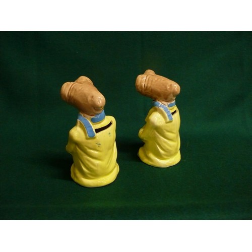 69 - 2 X ET (PHONE HOME) RETRO CERAMIC MONEYBOXES