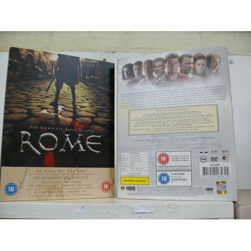 105 - ROME DVD BOX SETS SEASONS 1 & 2