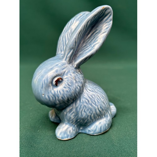 18 - 1930's Art Deco Sylvac Snub Nose Rabbit. 990. 12cm