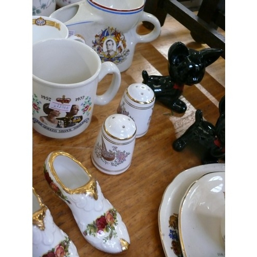 525 - LARGE QUANTITY OF BRIC-A- BRAC NICE OLD ENGLISH COUNTRYSIDE JOHNSON BROTHERS, ROYAL ALBERT OLD COUNT... 