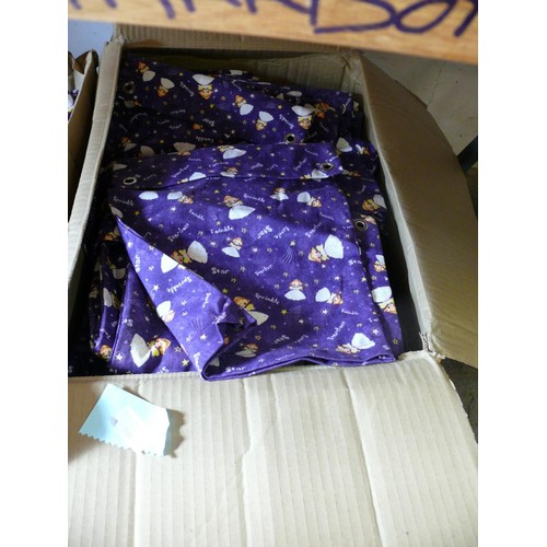 500 - LARGE BOX OF NEW TWINKLE STARDUST BAGS & APRONS