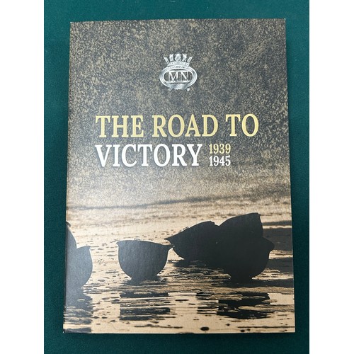 79 - Merchant Navy Road To Victory Coin Collection in presentation wallet by The London Mint. Includes a ... 