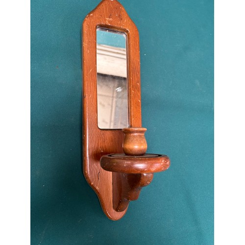 326 - Wall mirror candle sconce