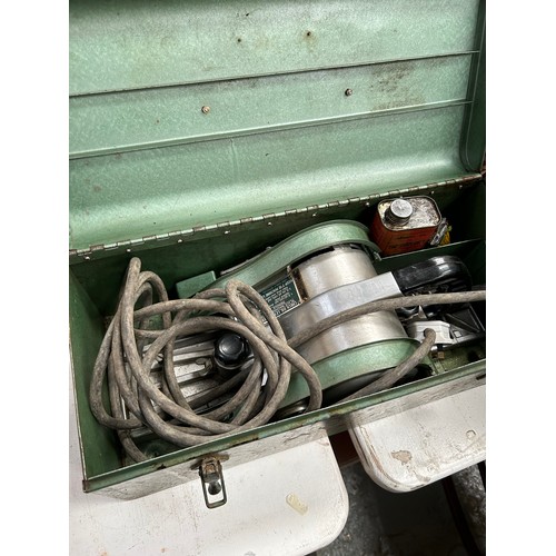 357 - Vintage 1950's or early 60's Tarplaner in original metal case complete with can of tarplaner oil and... 