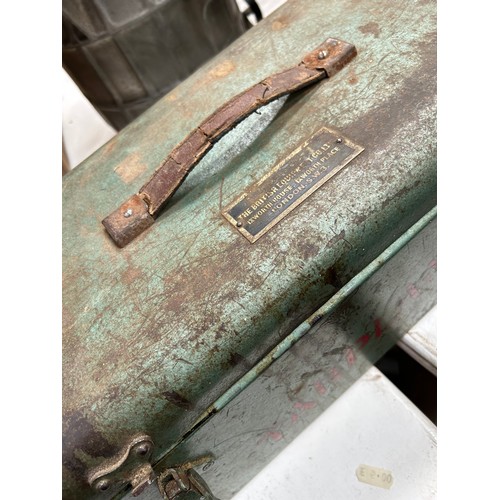 357 - Vintage 1950's or early 60's Tarplaner in original metal case complete with can of tarplaner oil and... 