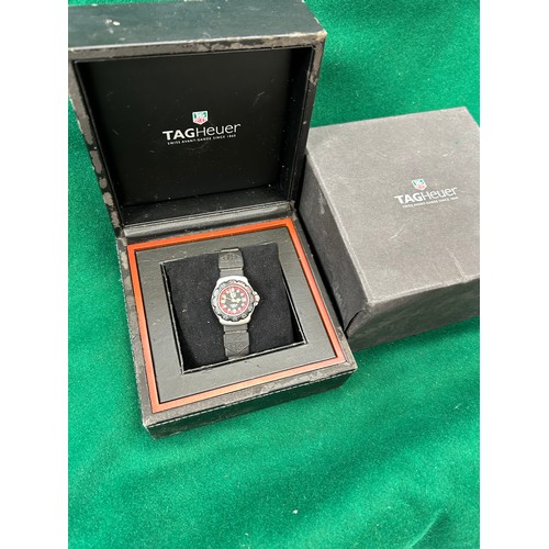 74A - Tag Heuer professional 200 meters Swiss quartz watch with original box