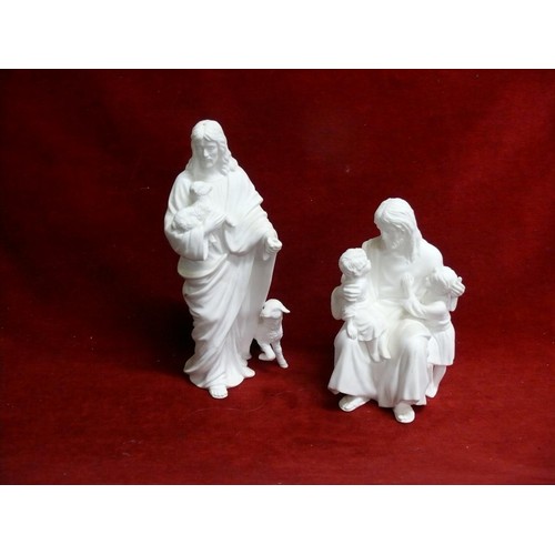 62 - 'THE CHILDREN'S BLESSING AND  THE GOOD SHEPHERD BY  BROOK'S & BENTLEY - FINE BONE CHINA