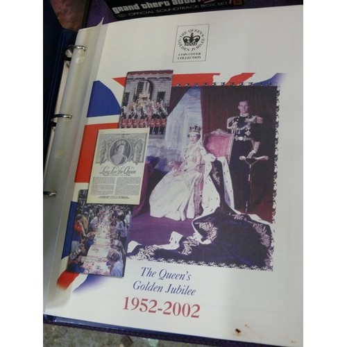 127 - 2 FOLDERS OF THE ROYAL FAMILY FIRST DAY COVERS ELIZABETH AND PHILIP