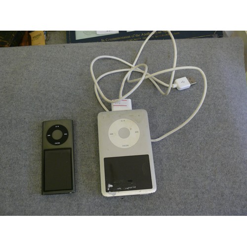 48 - AN 80GB IPOD WITH CHARGING CABLE PLUS A FUTHER IPOD