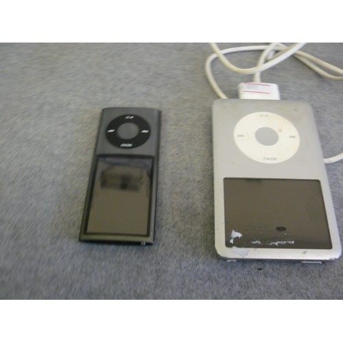 48 - AN 80GB IPOD WITH CHARGING CABLE PLUS A FUTHER IPOD