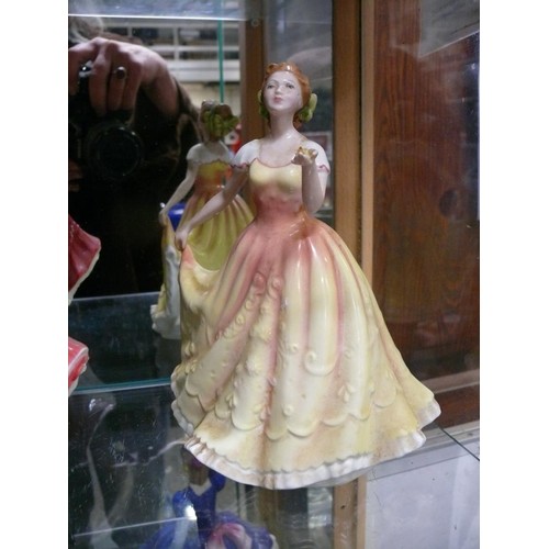 4 - ROYAL DOULTON FIGURE OF THE YEAR DEBORAH 1995 WITH BOX