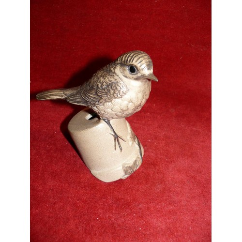 70 - POOLE POTTERY STONEWARE WILDLIFE ROBIN