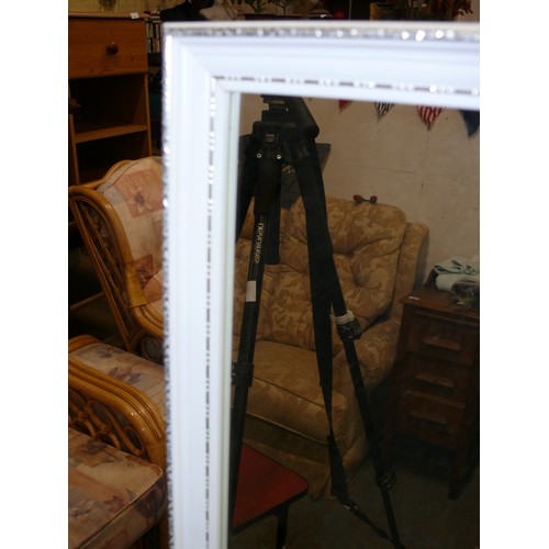 460 - WHITE CHEVAL MIRROR