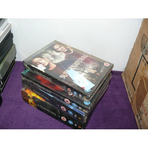 186 - SUPERNATURAL DVD BOX SETS SEASONS 1-4