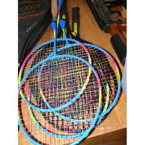 309 - SELECTION OF SQUASH AND TENNIS RACKETS