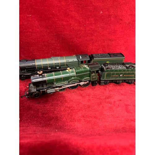 87 - TRI-ANG GREAT WESTERN 4983 LOCO PLUS  HORNBY 60163 (AS FOUND)