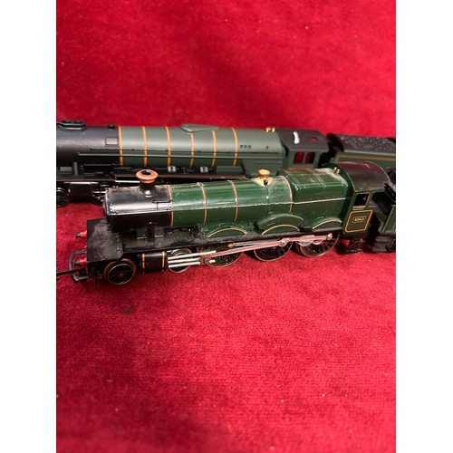 87 - TRI-ANG GREAT WESTERN 4983 LOCO PLUS  HORNBY 60163 (AS FOUND)