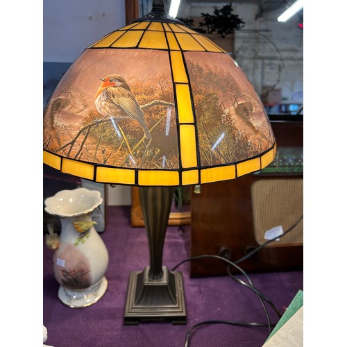 114 - A FINE TABLE LAMP 