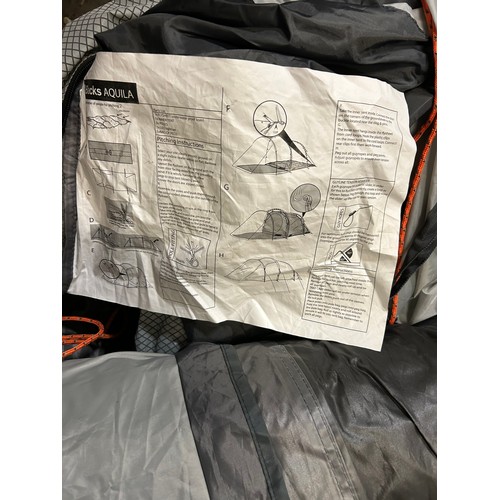 170 - BLACKS AQUILA CONSTELLATION TENT IN SILVER - IN CARRY BAG WITH GROUNDSHEET