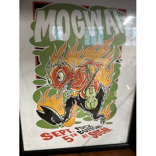 193 - 2 MOGWAI FRAMED POSTERS AND 