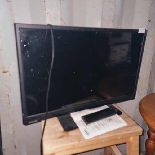 617 - TOSHIBA TV WITH REMOTE